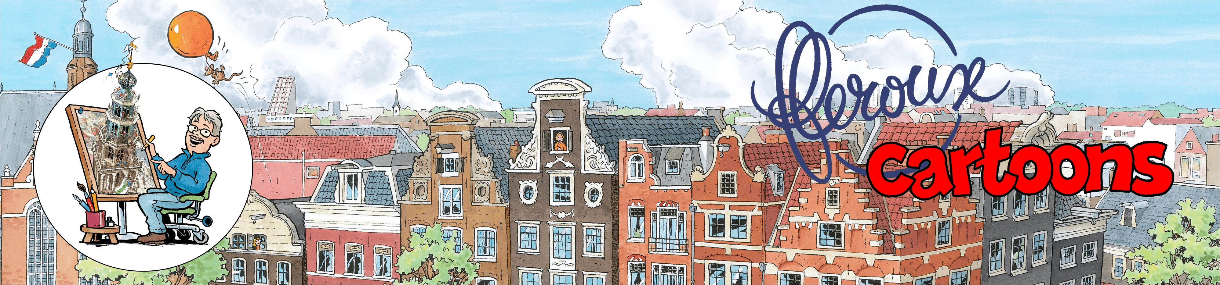 Striptekenaar | Cartoonist | Illustrator | Fleroux